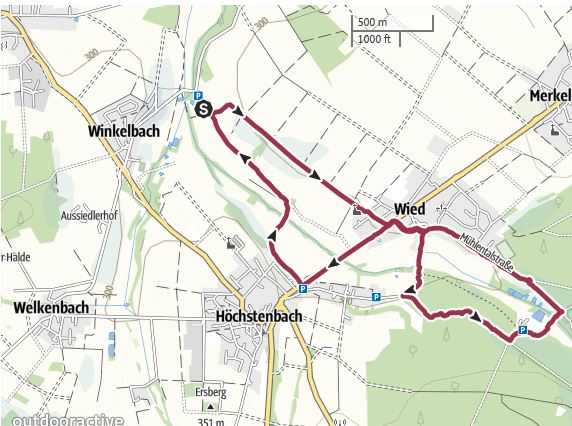 2022 06 08 Wied Wanderstrecke